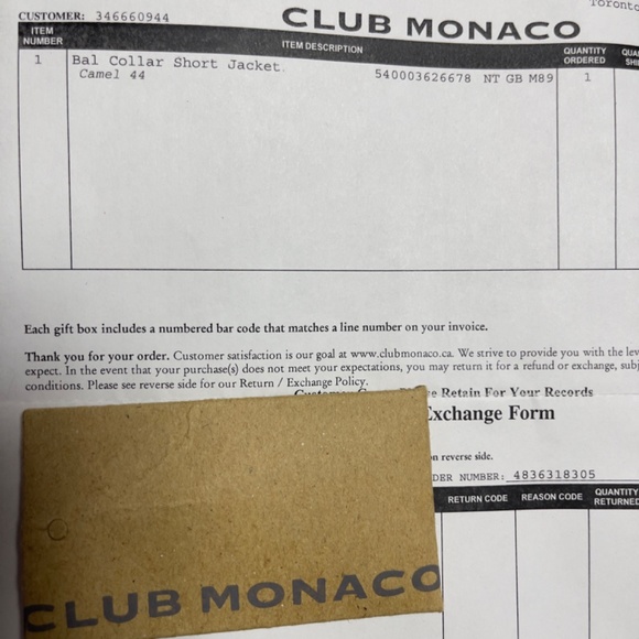 Club Monaco Camel Cashmere Wool Jacket XXL - Picture 8 of 8